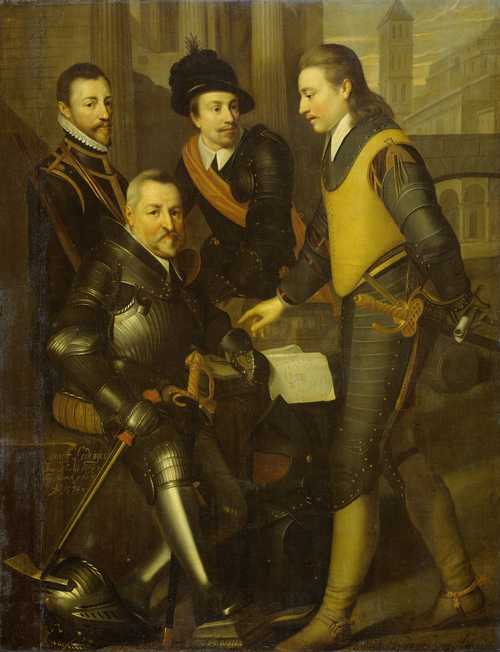 Hertogen van Nassau, atelier van Wybrand de Geest, ca. 1630, Rijksmuseum