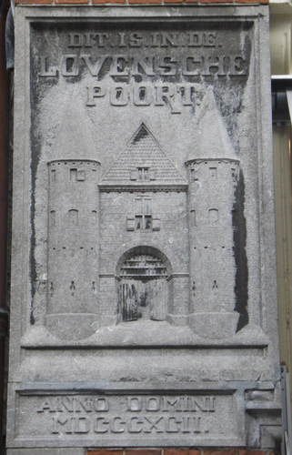 De Leuvense Poort (gevangenpoort) in 's-Hertogenbosch