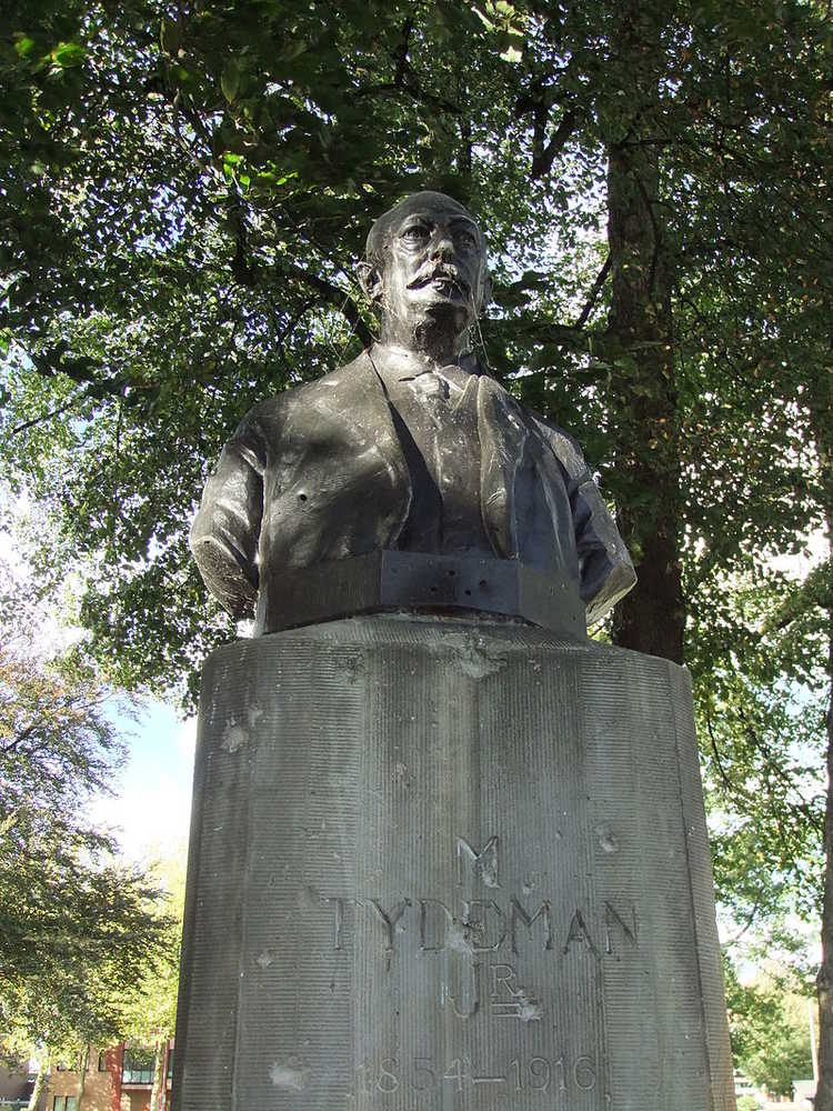 Buste Tydeman door Gra Rueb (Foto: Kattiel, Wikimedia Commons)