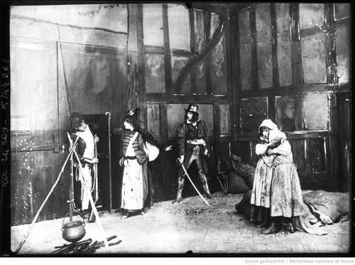 Tellegen met Bernhardt in Londen, 1912, Gallica  Agence Rol