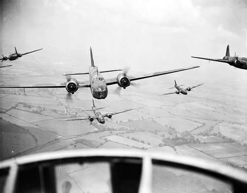 Squadron Vickers Wellington-bommenwerpers
