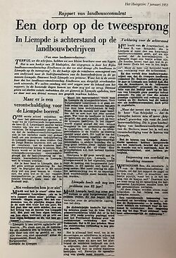 De voorpagina van "Het Huisgezin" van 7 januari 1953. (Bron: Collectie Peter van de Wiel)